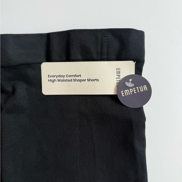 Empetua by Shapermint Black High-Waisted Shapewear Shorts XL/XXL - Picture 2 of 5